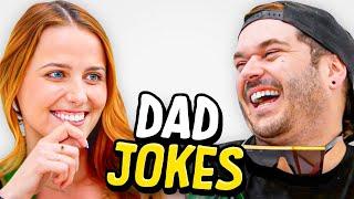 Dad Jokes | Don't laugh Challenge | Matt vs Kat | Raise Your Spirits