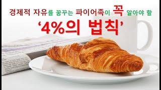 경제적자유를 꿈꾸는 파이어족이 꼭 알아야 할 ‘4%의 법칙’