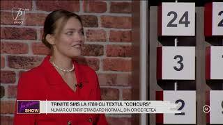 AURELIA, CÂȘTIGĂTOAREA CONCURSULUI "CU MÂNUȚELE ASTEA DOUĂ" - FLORIN CĂLINESCU SHOW 4 NOIEMBRIE