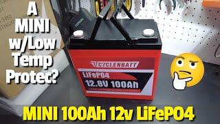 CYCLENBATT 12V 100Ah Mini LiFePO4