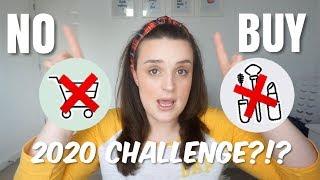 NO BUY 2020 CHALLENGE?!? | MY RULES
