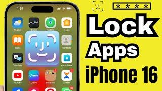 How to Lock Apps on iPhone 16/16 Pro Max