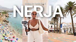 Nerja Vlog: Walking the Spanish Streets and beach | El costa del sol