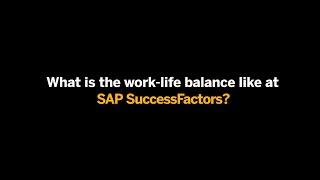 SAP SuccessFactors - Work Life Balance