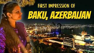 First Impression of Baku, Azerbaijan: Places, People and Cost | Our First Day in Azerbaijan 