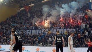 Atmosphere in Skopje, MZT Skopje - Partizan (16.03.2013)