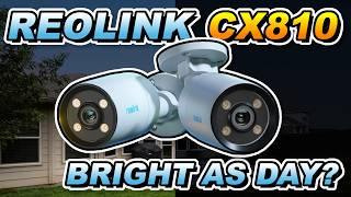 Reolink CX810. Is it really "Stunning" Full Color Night Vision?