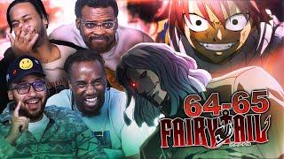 Brain Turns To Zero! Fairy Tail Ep 64 & 65 Reaction!