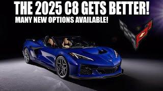 2025 C8 Corvette PRODUCTION Starts TODAY with New OPTIONS in play!