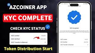 AZ Coin Kyc Update | AZ Coiner Point Unlock | AZ Coiner Check Kyc Update | Az Coiner Listing Update