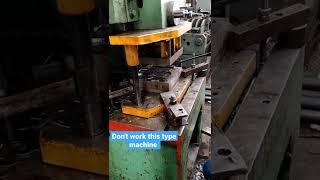 Machine accident | Don't work this type of machine #shorts #engineering #mechanical