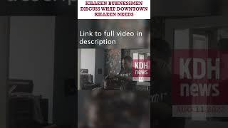 Conversation with Businessmen in Downtown Killeen