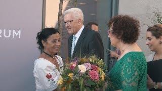 Kretschmann zu Gast bei der Eröffnung des Carmen-Würth-Forums