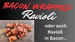 Bacon-Wrapped Ravioli, der ultimative Snack für BBQ-Liebhaber / Rezeptvideo / Fingerfood / #olesbbq