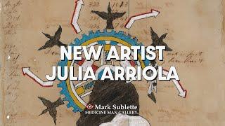 Julia Arriola - New Artist at Medicine Man Gallery - 19th Century Steampunk Ledger Drawings