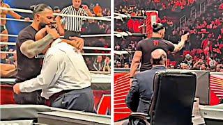 Roman Reigns Always Respect Pual Heyman ️|Roman and Pual Love .