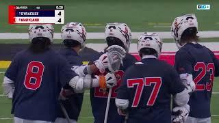 Syracuse vs Maryland Lacrosse Highlights | 2025 College Lacrosse