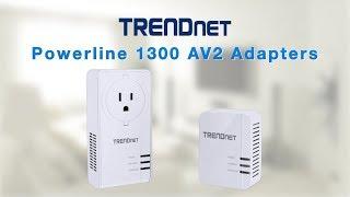 TRENDnet Powerline 1300 AV2 Adapters