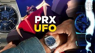 The Tissot PRX UFO Robot Grendizer merges anime and Swiss watchmaking