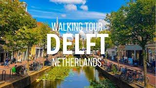 Delft, Netherlands  4K Walking Tour (July 2021)