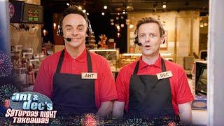 Ant & Dec Open the Takeaway Drive Thru | Saturday Night Takeaway