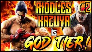 RIDDLES KAZUYA is GOD TIER! | #1 Best Kazuya Combos & Highlights | Smash Ultimate #2【スマブラSＰ】