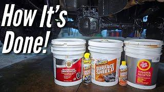 The Ultimate Guide to Applying a REAL Undercoating: Surface Shield, Fluid Film, & Woolwax