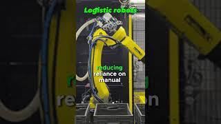 What are logistic robots? #logistics #robot #ai #usa #shorts #robotics #scienceonline #fyp #trending