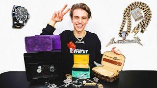 Blazendary Shows off His Insane Jewelry Collection | Diamonds, Gold, Watches & Chains