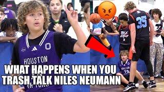 DON’T MESS WITH NILES NEUMANN!! Responds to Trash Talker with 30 BALL!