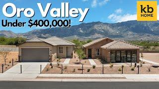 Living in Oro Valley, AZ, New Construction Home under $400,000 (KB Home Plan 1745)