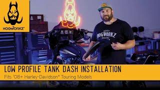 Low Profile Tank Dash Console Install for Harley-Davidson from HOGWORKZ®