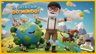  A CRIAÇÃO do Mundo! HISTÓRIA DIVERTIDA PARA CRIANÇAS - DESENHO INFANTIL - @VovoZezeeasCriancas