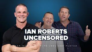 Rugby League legend Ian Roberts in studio with Joel and Fletch