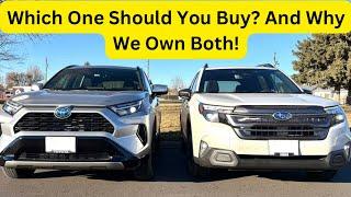 2025 Subaru Forester vs. Toyota RAV4 Hybrid | Owners Review