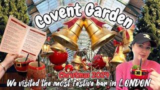 Christmas 2024 at Covent Garden: impressive Xmas decorations!