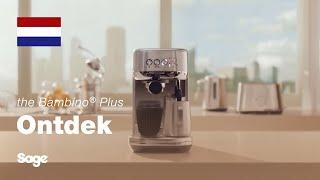 The Bambino® Plus | Third wave-kwaliteitskoffie in een compact apparaat | Sage Appliances NL