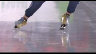 Davide Ghiotto pushes slowmo x6 - Speed Skating Technique