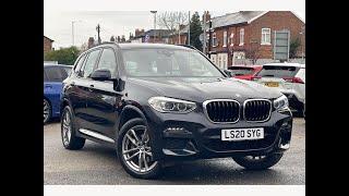 Used BMW X3 2.0 20i GPF M Sport Auto xDrive - Motor Match Stockport