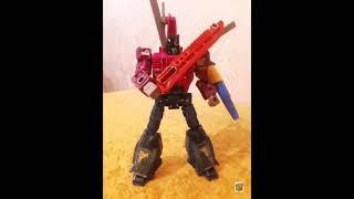 Transformers animation "Spinister VS Shockwave"