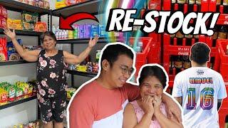 BONGGA! ITA-TILES ANG TINDAHAN! (NAG-RESTOCK + FEEDING STRAY DOGS!) 