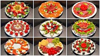 APPETIZER PLATE for your guests! 9 options for beautifully serving appetizers for Christmas!