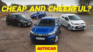 Britain's best cheap cars - Dacia vs Hyundai vs MG vs Kia | Autocar