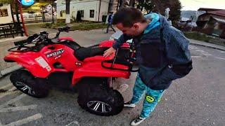 COBOR DE PE MUNTE SI MERG ÎN VIZITĂ LA NEA SEBI *ce ATV isi cumpara?* 