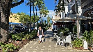 Robb's Sunday Morning Walking Tour of 5th Avenue South in Old Naples, FL