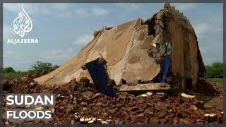 Sudan floods: Villages swept away during torrential rain