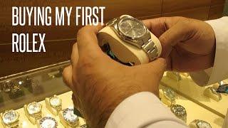 BUYING MY FIRST ROLEX !!!