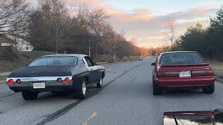 383 Stroker Chevelle Vs 5.0 Foxbody Mustang