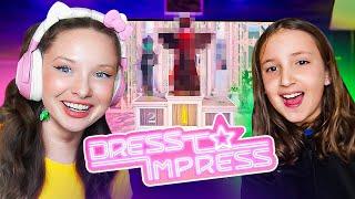 I PLAYED DRESS TO IMPRESS WITH A SUBSCRIBER!! (ROBLOX)