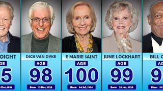 Hollywood Oldest Living Actors & Actress 2024